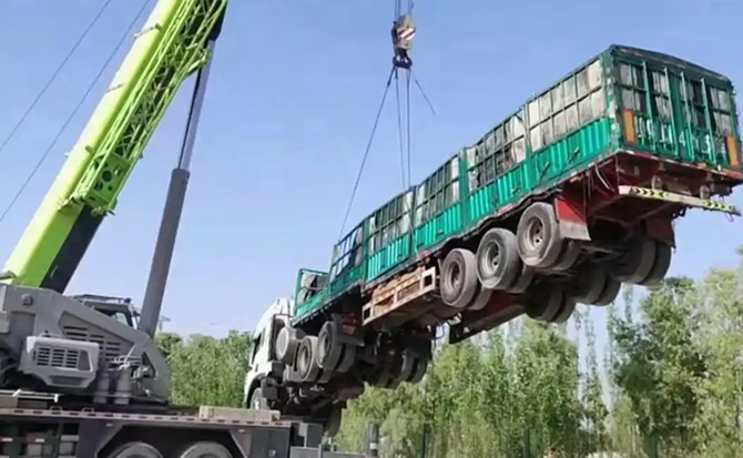 阳西道路脱困救援案例